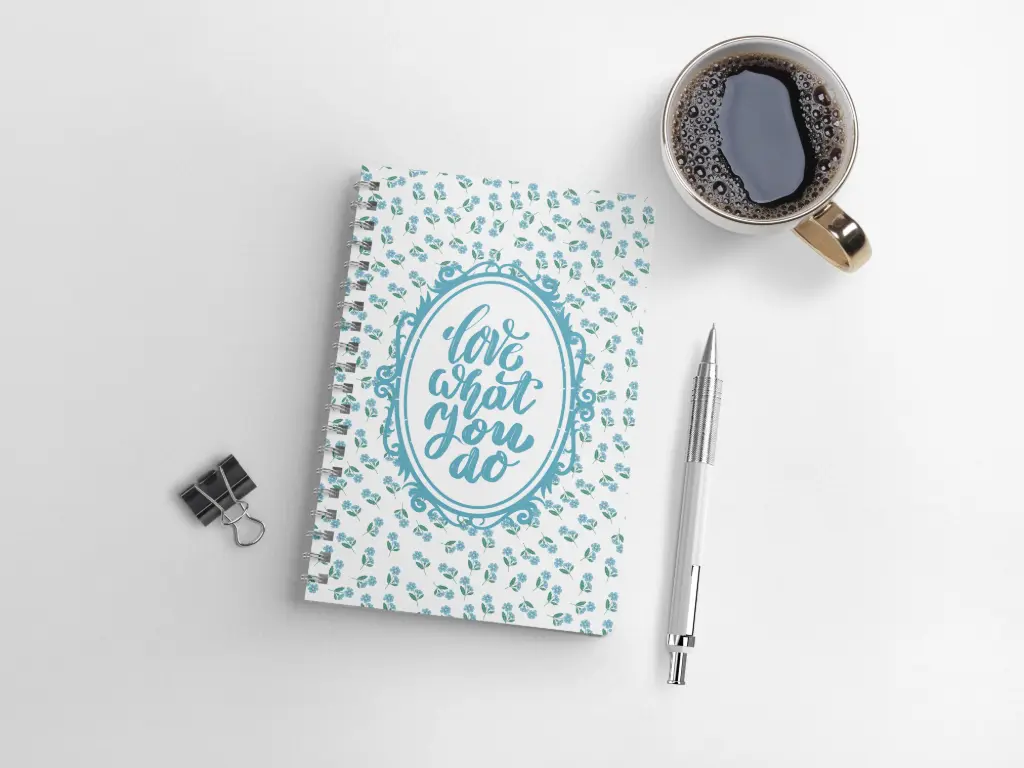 💙 "Love What You Do" Inspirational Journal 💙