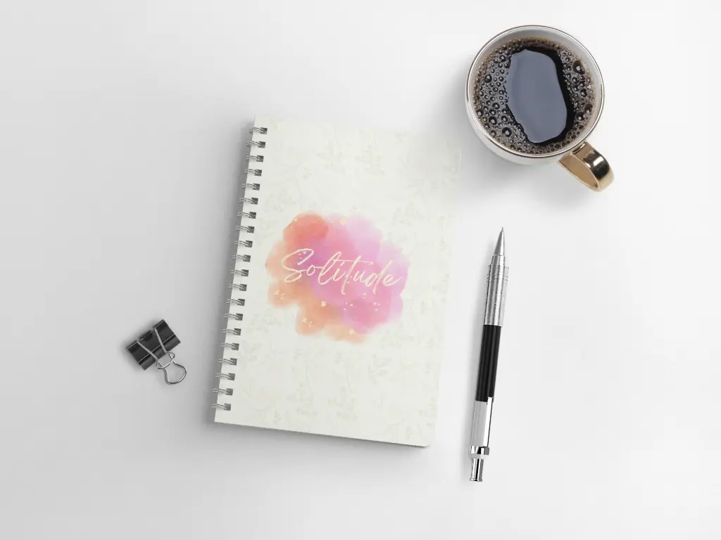 Solitude – A5 Spiral Notebook
