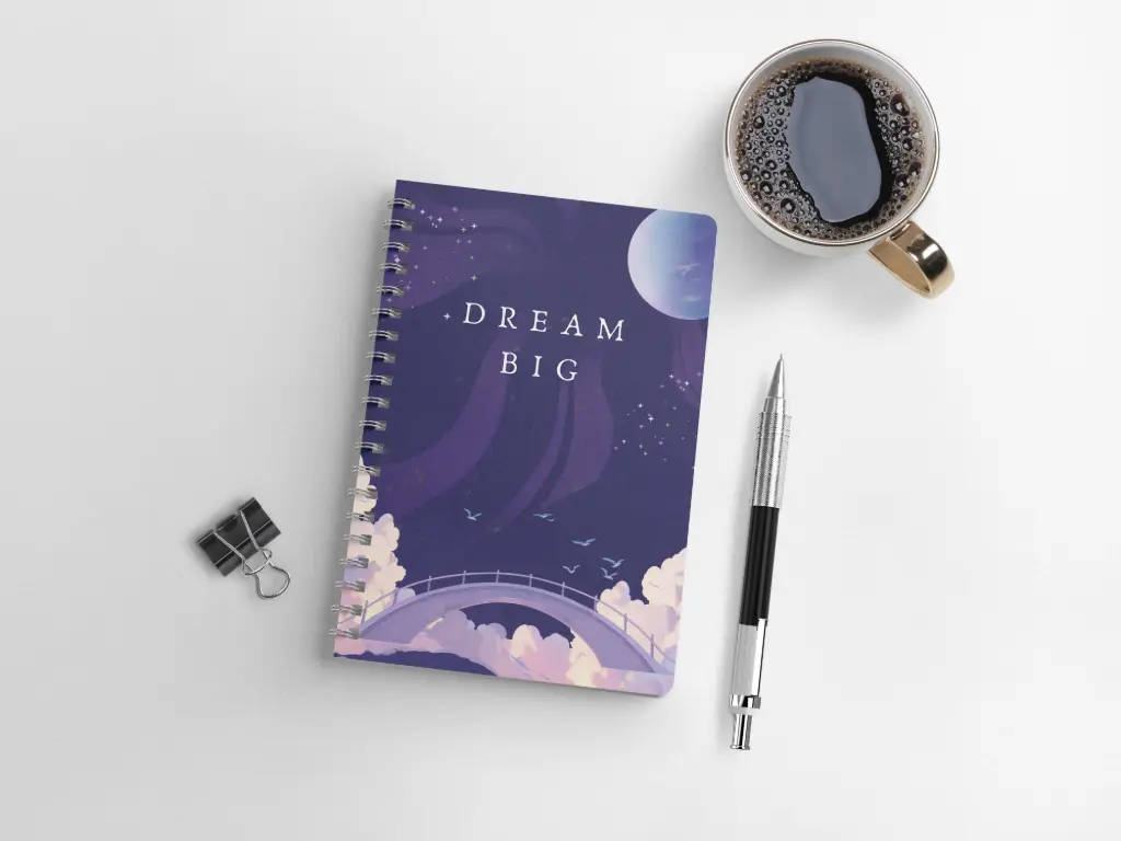 Dream Big A5 Spiral Notebook
