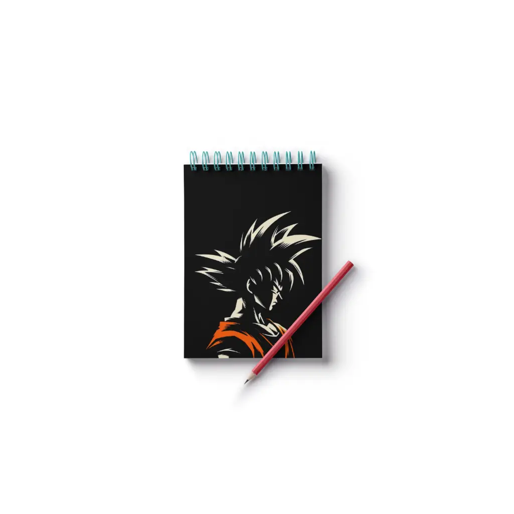 ⚡ “Saiyan Strength” A7 Notepad ⚡