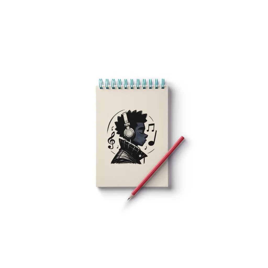 🎧🎨 "BeatSketch A7 Notepad" 🎨🎧 