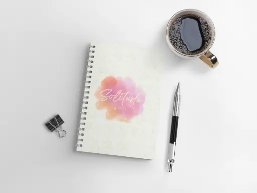 Solitude – A5 Spiral Notebook