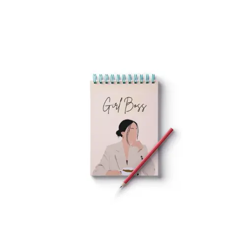 💼 "Girl Boss A7 Notepad"