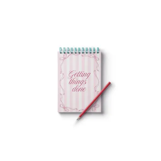 🎀 "Getting Things Done A7 Notepad"