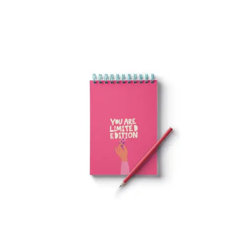 📒"Limited Edition Vibes – A7 Spiral Notepad" 