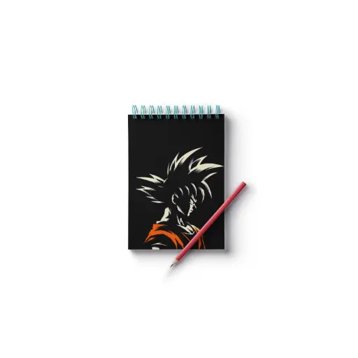 ⚡ “Saiyan Strength” A7 Notepad ⚡