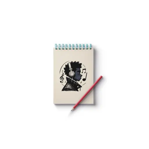 🎧🎨 "BeatSketch A7 Notepad" 🎨🎧 